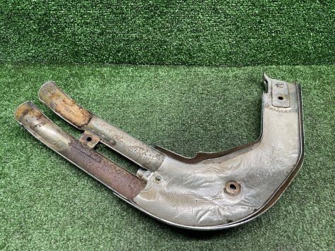 Накладка выхлопа хром Kawasaki EL 250 Eliminator-1