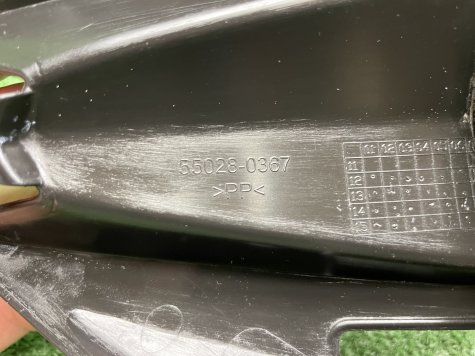 Пластик морды верхний Kawasaki Ninja 400 14-17 год-2