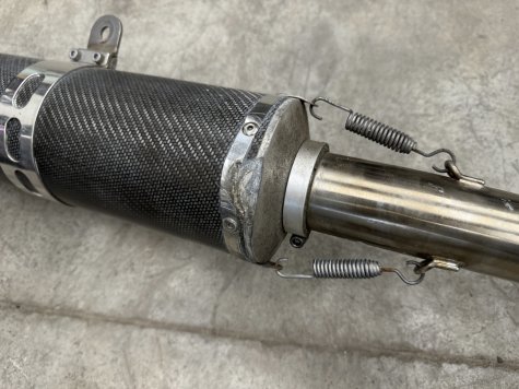 Выхлоп прямоток  Kawasaki ZZR 400-2-3