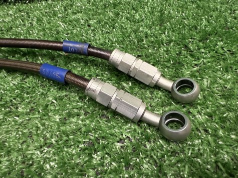 Тормозные шланги передние SWAGE Kawasaki ZZR 400-2-2