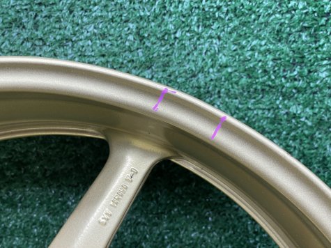 Диск задний Yamaha R1 09-11 14B-2