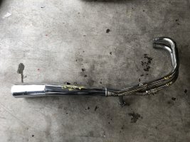 Глушитель правый Honda CB750F RC04